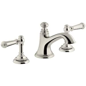 Artifacts 5.375 in. Bathroom Sink Spout with Bell Design in Vibrant Polished Nickel