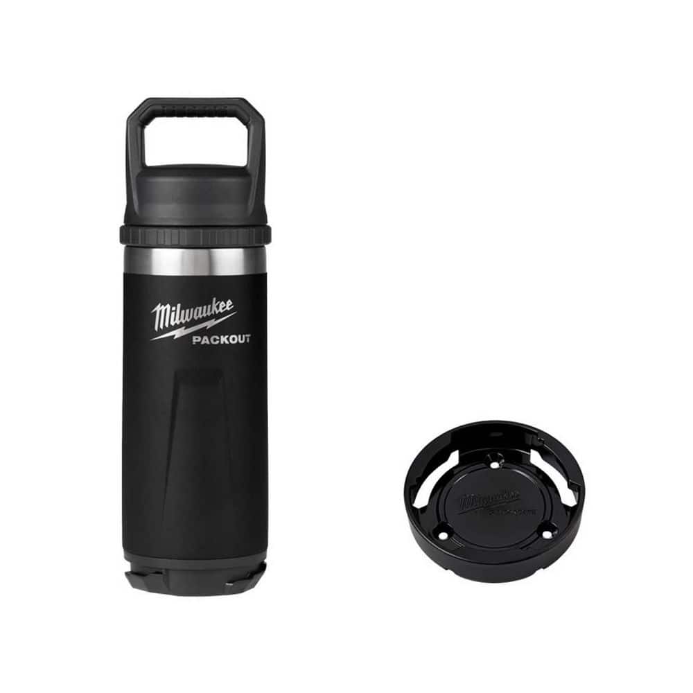 PACKOUT Black 18 oz. Insulated Bottle with Chug Lid and PACKOUT Twist To Lock Mount price history on PriceWatchPro
