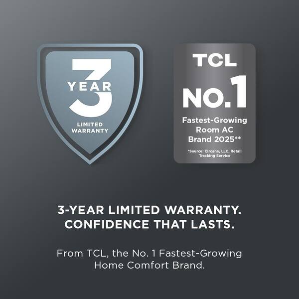 S Series 8,000 BTU 115 Volts Portable AC Cools 350 Sq. Ft. with Remote and wifi enabled in Black