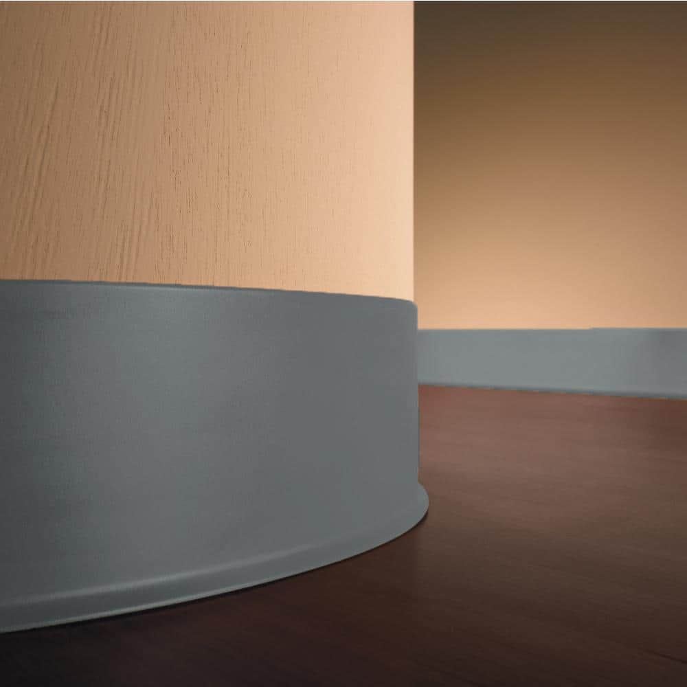 Dark Gray 48" Vinyl Wall Cove Base Set