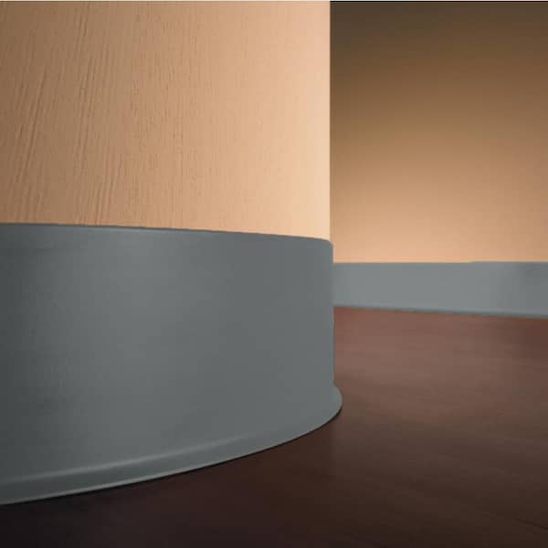 Vinyl Dark Gray 4 in. x .080 in. x 120 ft. Wall Cove Base Coil