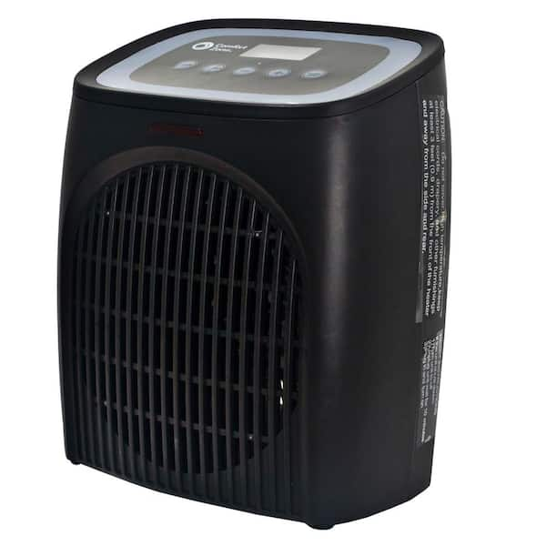 Comfort Zone 5120 BTU Digital Compact Heater Fan-Forced Furnace with 24 ...