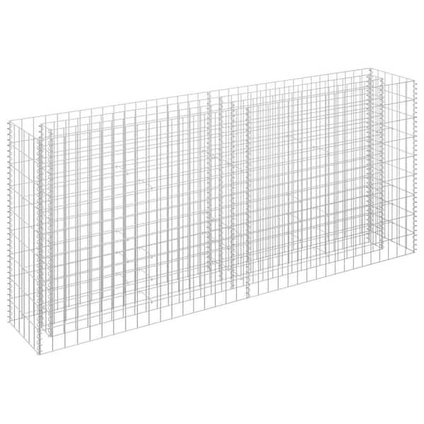 cenadinz 70.9 in. x 11.8 in. x 35.4 in. SteelGabion Raised Bed ...