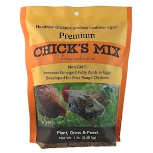 1 lb. Premium Chick's Mix Forage Seed Mixture