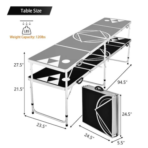 TIPSY TABLES, Premium Beer Pong Table