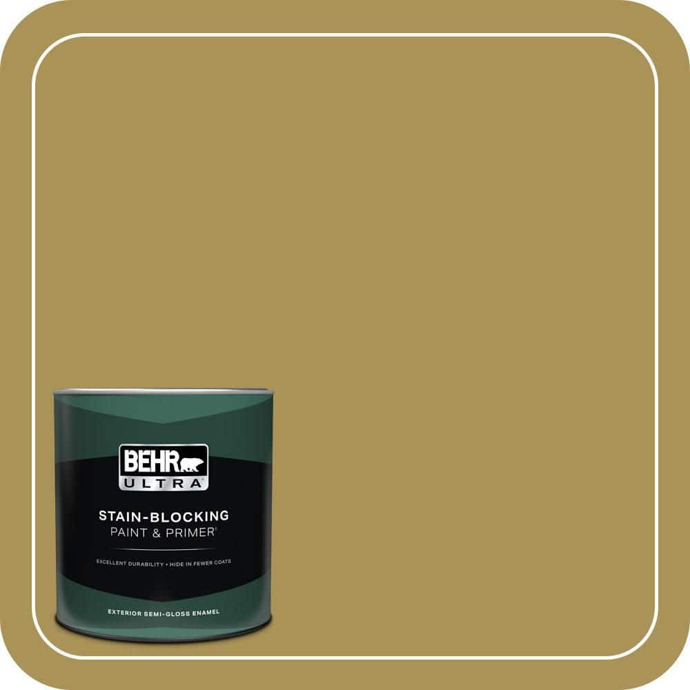 1 qt. #M310-6 Bitter Lemon Semi-Gloss Enamel Exterior Paint & Primer price history on PriceWatchPro