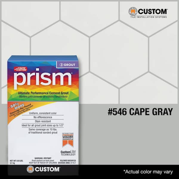 Prism #546 Cape Gray 17 lb. Ultimate Performance Grout