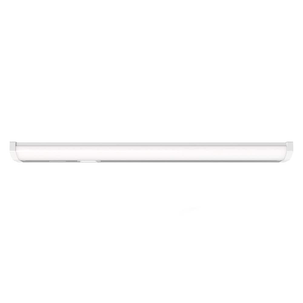 18-inch Gloss White Metal LED Under Cabinet Light Bar