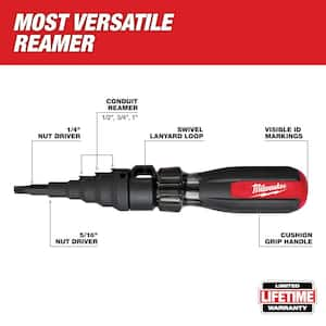 7-in-1 Conduit Reaming Multi-Bit Screwdriver