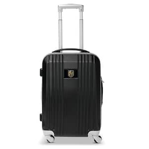 NHL Vegas Golden Knights 21 in. Black Hardcase 2-Tone Luggage Carry-On Spinner Suitcase