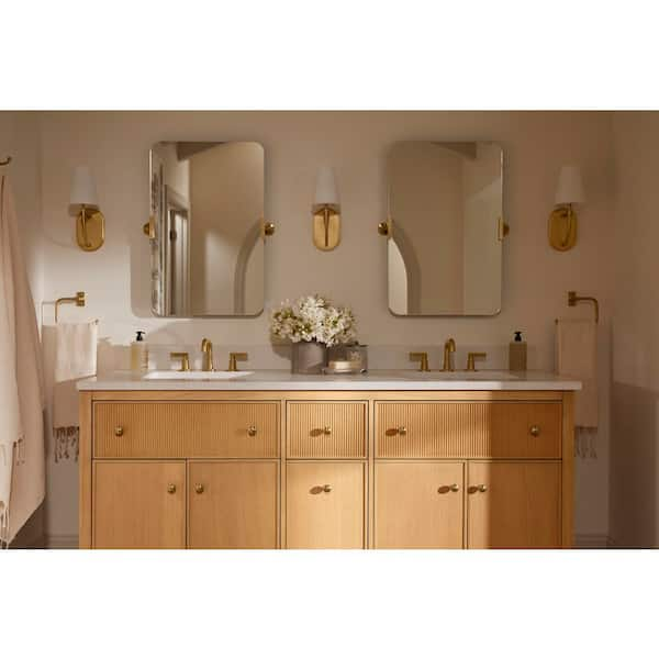 Castia By Studio McGee 20 in. W x 30 in. H Rectangular Framed Wall Mount Bathroom Vanity Mirror in Polished Chrome