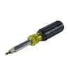 Klein Tools 11-in-1 Multi-Bit Screwdriver/Nut Driver with Schrader