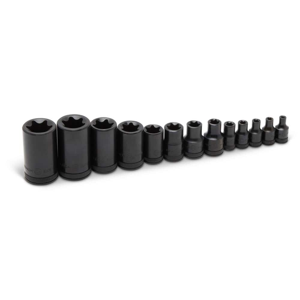 3/8 in. Drive Professional E-TORX Socket Set, 6 Piece