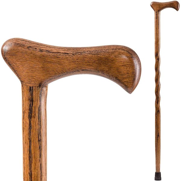 Brass Handle Wood Walking Stick Cane Strong Sturdy » Walking Canes
