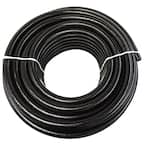 3 in. x 25 ft. Black PVC Schedule 40 Flexible Pipe