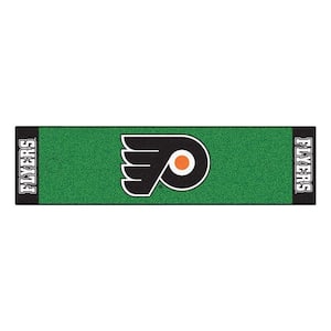 NHL Philadelphia Flyers 1 ft. 6 in. x 6 ft. Indoor 1-Hole Golf Practice Putting Green