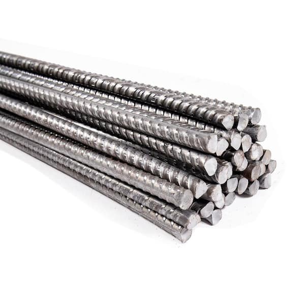 0.48 in. x 3 ft. Black Nature Surface Metal Rebar (16-Pack)