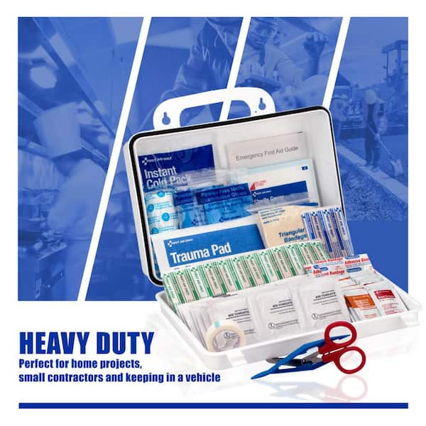 HDX 230-Piece Plastic OSHA First Aid Kit 59930 - The Home Depot