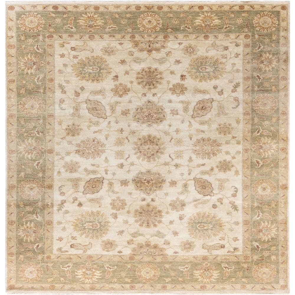 Ikat Ivory 8 X 10 Hand-Knotted Wool Indoor Area Rug price history on PriceWatchPro