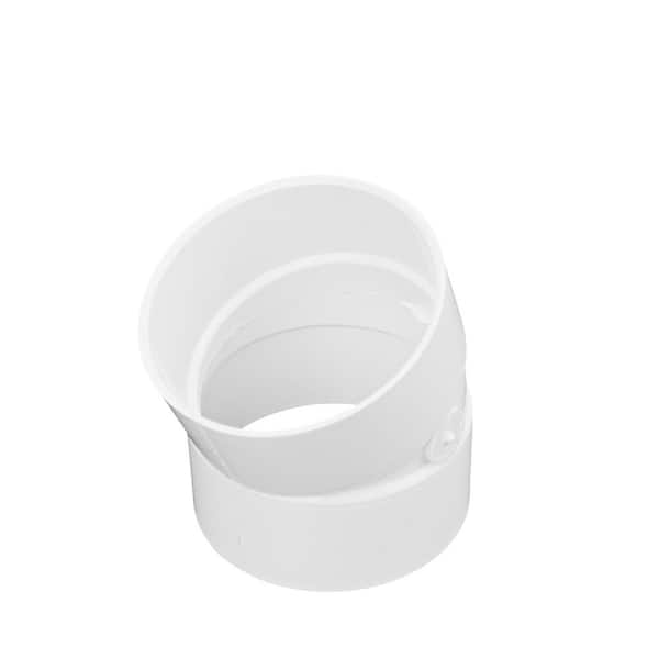 DMO Grille PVC Réglable En Applique 245x170mm Blanc - 010694 - DiscountElec