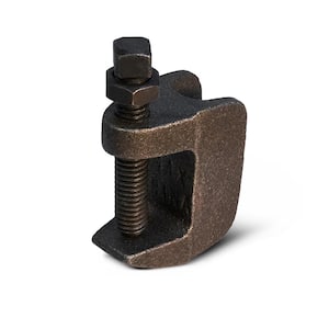 Wide Mouth Beam Clamp for 3/8 in. Threaded Rod in Uncoated Steel