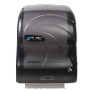 Black Simplicity Translucent Mechanical Roll Paper Towel Dispenser