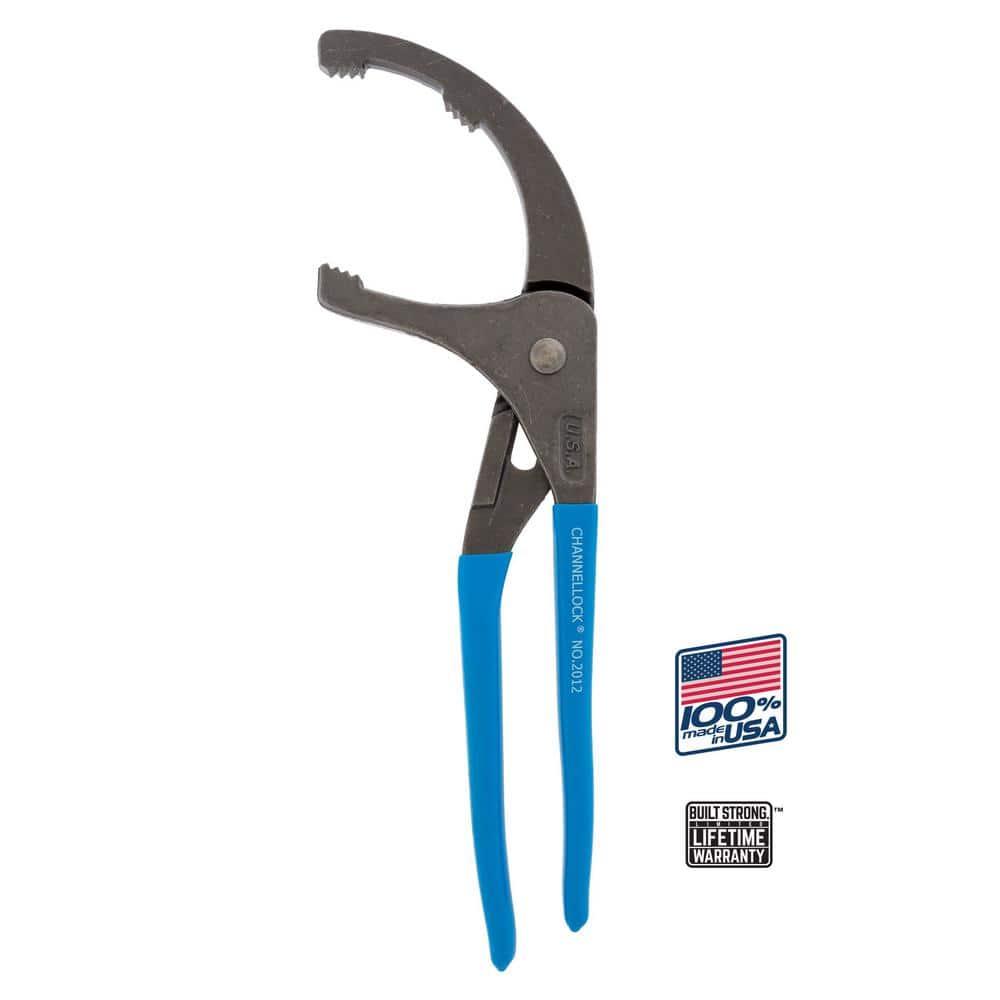Channellock 12 in. Oil Filter/PVC Plier, Angled Head -  2012