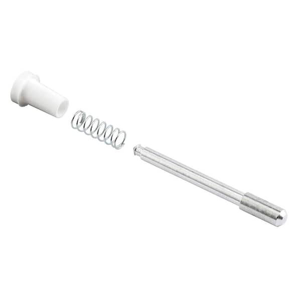 Prime-Line 5/32 in. x 1-1/2 in. Aluminum Window Screen Plunger Latch (4-pack)