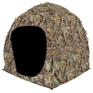 2-Person Shadow Guard Durashell Plus Doghouse Ground Blind in Camouflage