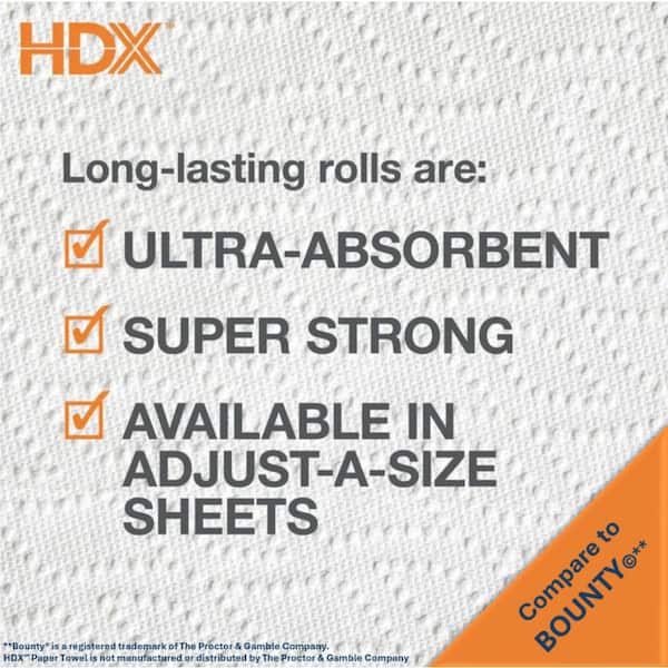 Premium Adjust-A-Size Paper Towel Rolls (98-Sheets Per Roll-6 Rolls)