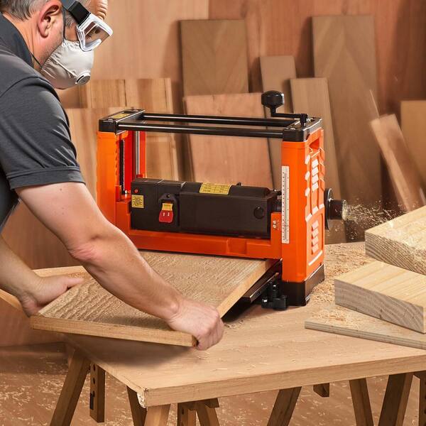 2TW Studios 28インチ SKYSHALO Thickness Planer 2-Blade 13in. Benchtop 1800W 23500 RPM
