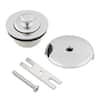 Everbilt Lift and Turn Bath Drain Remodel Kit in Chrome 864980 - The ...