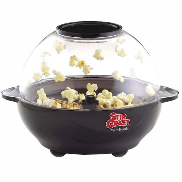 West Bend Stir Crazy Popcorn Maker in Black-DISCONTINUED