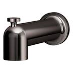 Museo Diverter Tub Spout in Polished Graphite