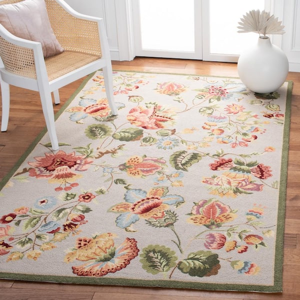 Chelsea Sage Doormat 3 ft. x 4 ft. Border Area Rug