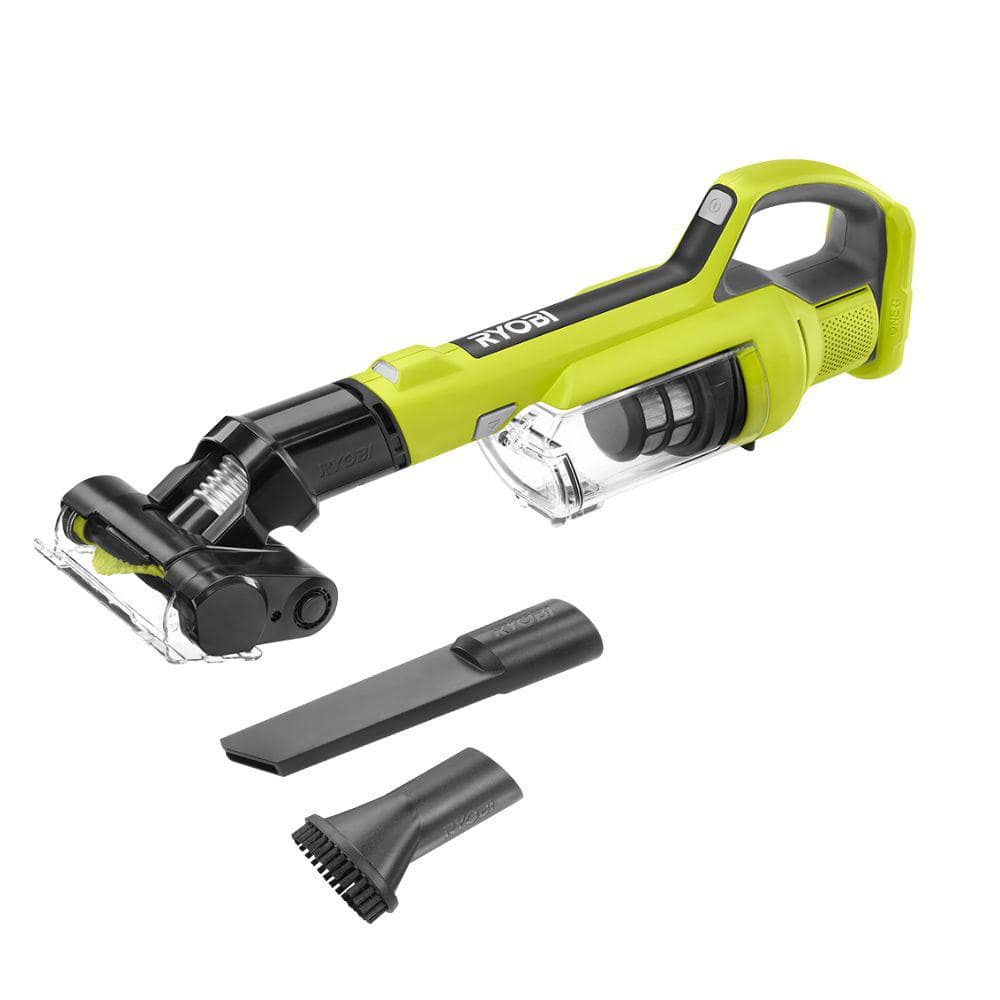 RYOBI ONE+ 18V Cordless Hand Vacuum with Powered Brush (Tool Only) PCL700B  The Home Depot