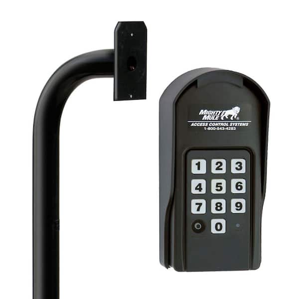 Mighty Mule Digital Keypad and Mounting Post Kit for Gate Openers