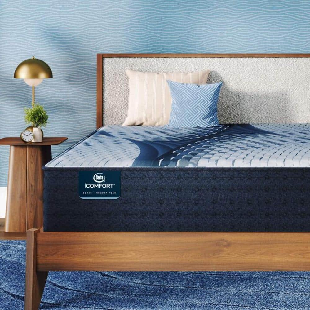 Queen Gel Memory Foam Mattress with Boxspring