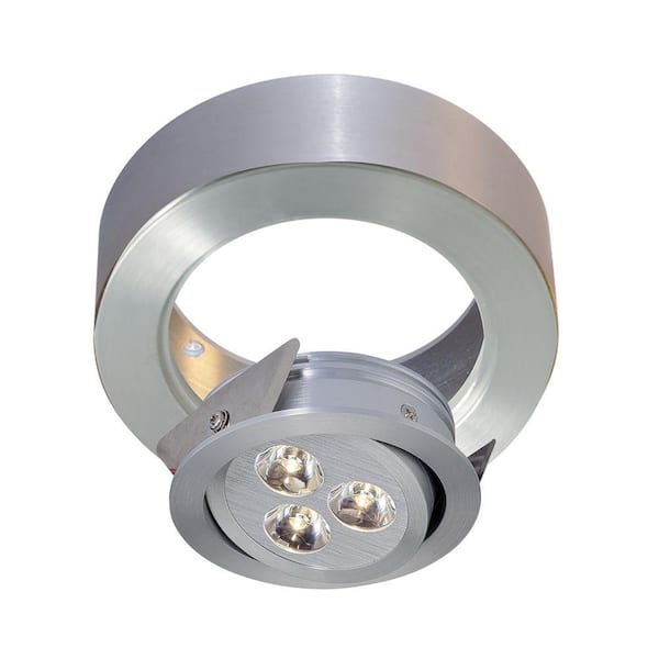 Titan Lighting Tiro 3 Surface Brushed Aluminum Mount Collar