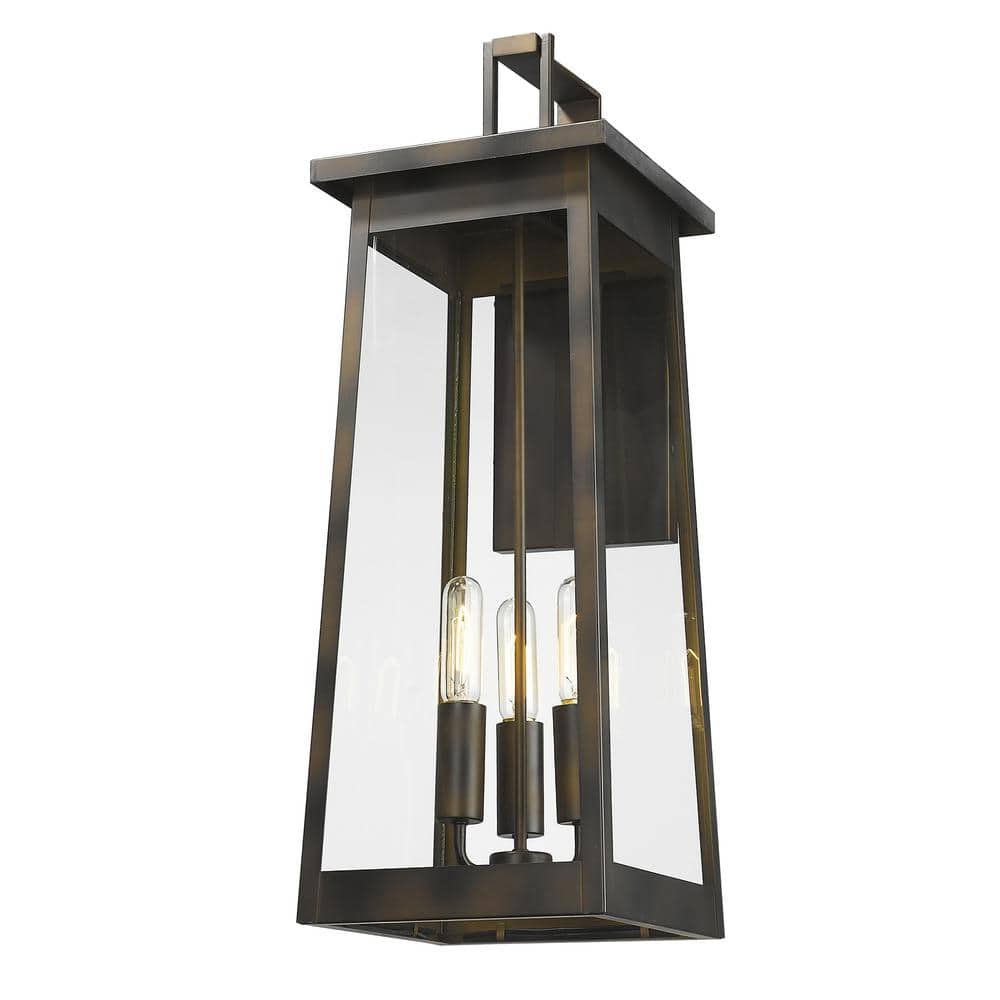Alden 29" Bronze Dimmable Energy Star Wall Sconce