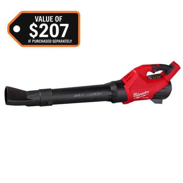 M18 FUEL 120 MPH 500 CFM 18V Lithium-Ion Brushless Cordless Handheld Blower with Angled Flare Blower Attachment