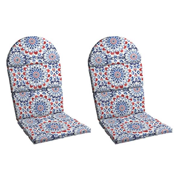 28 x 20 Outdoor Foam Adirondack Cushion, Clark Blue (Set of 2)