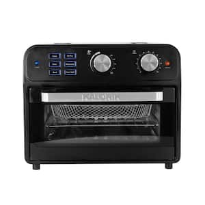 22 Qt. Black Digital Air Fryer Toaster Oven