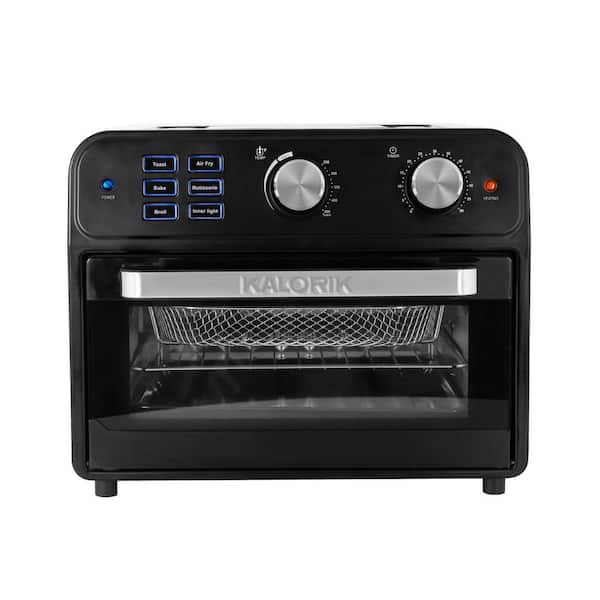 Kalorik Digital Air Fryer Oven, Black, 10-Qt. Capacity