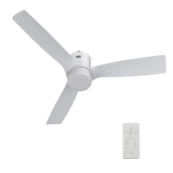 Carro Home Pioneer 4.75 1-Gang Modern Plastic Ceiling Fan Smart Switch in White