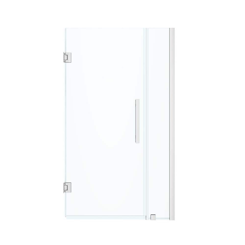 Tampa-Pro 41" x 72" Frameless Chrome Shower Door Kit