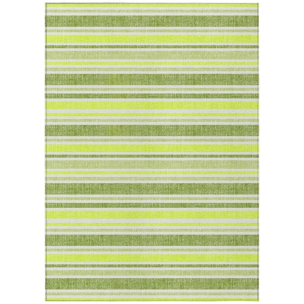 Addison Rugs Chantille ACN531 Fern 5 ft. x 7 ft. 6 in. Machine Washable Indoor/Outdoor Geometric Area Rug