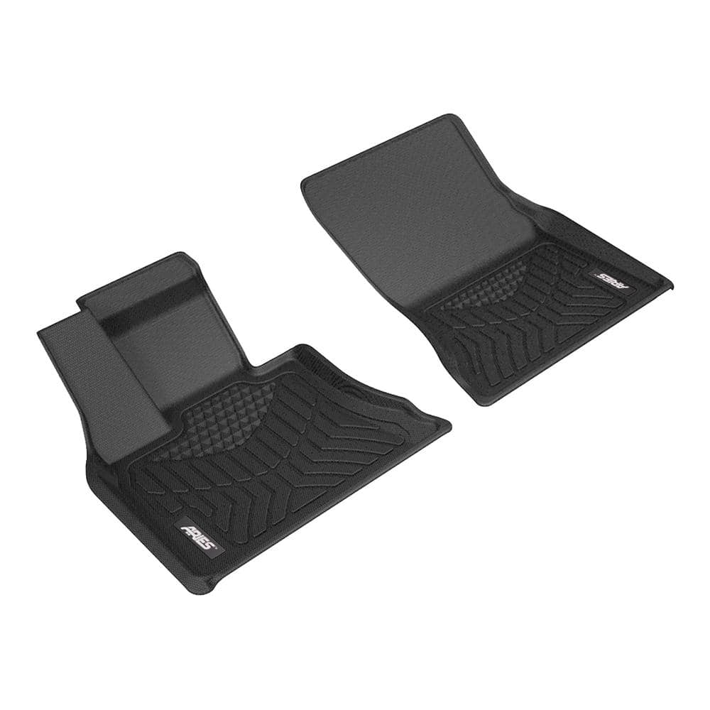 Aries StyleGuard XD Black Custom Heavy Duty Floor Liners, Select BMW X5, X6, 1st Row Only
