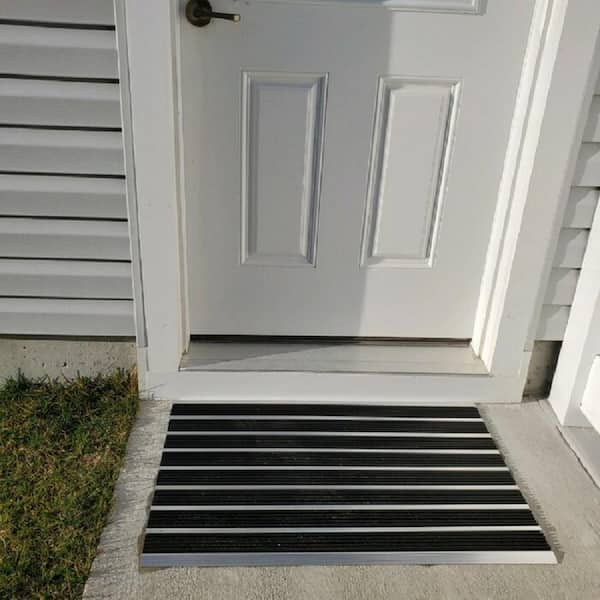 Aluminum Heavy Duty Waterproof Doormat - Double Mat 18.1 x 31.5