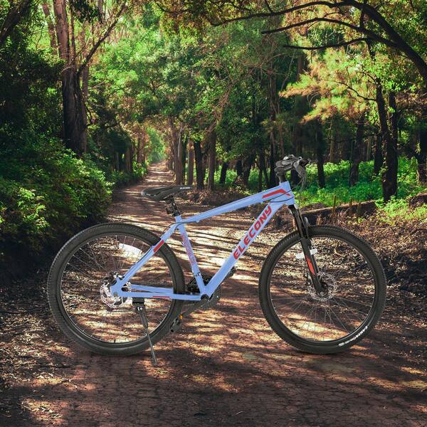27.5 in. Blue Adult Bike for Mountains with Shimano 21 Speed ZQ